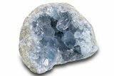 Crystal Filled Celestine (Celestite) Geode Section - Madagascar #300111-1